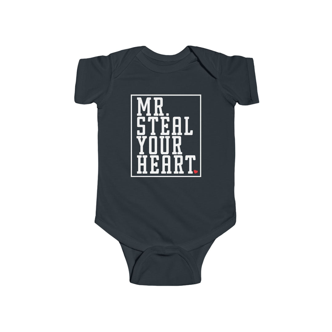 Mr. Steal Your Heart - Infant Fine Jersey Bodysuit