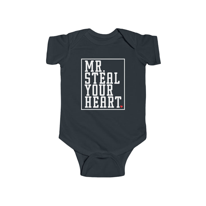 Mr. Steal Your Heart - Infant Fine Jersey Bodysuit