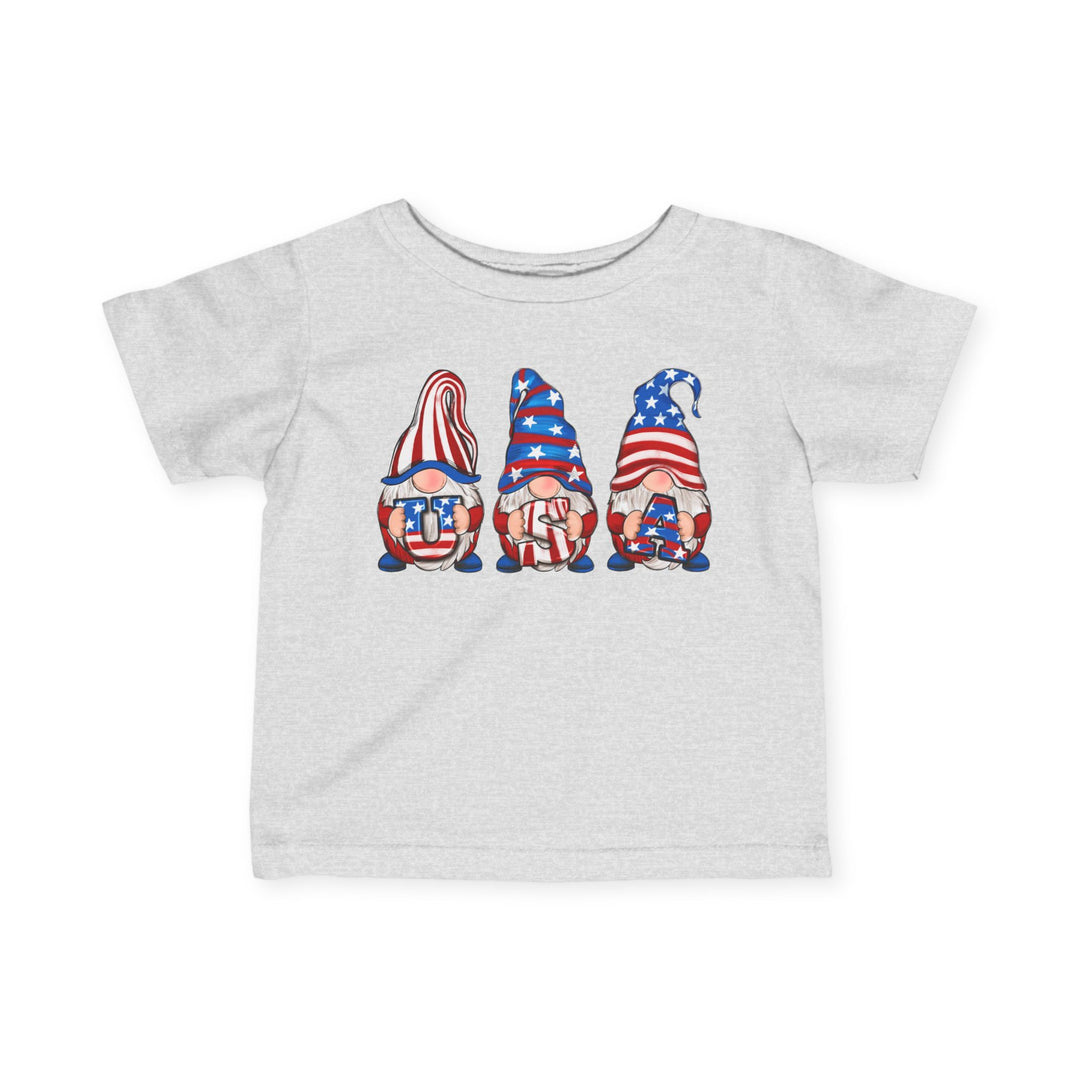 4th Of July Gnomes - Infant Fine Jersey Tee