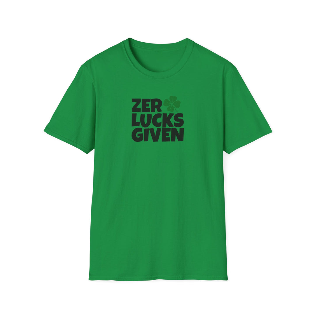 Zero Lucks Given - Unisex Softstyle T-Shirt