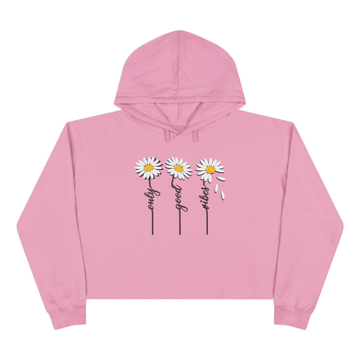 Only Good Vibes - Crop Hoodie