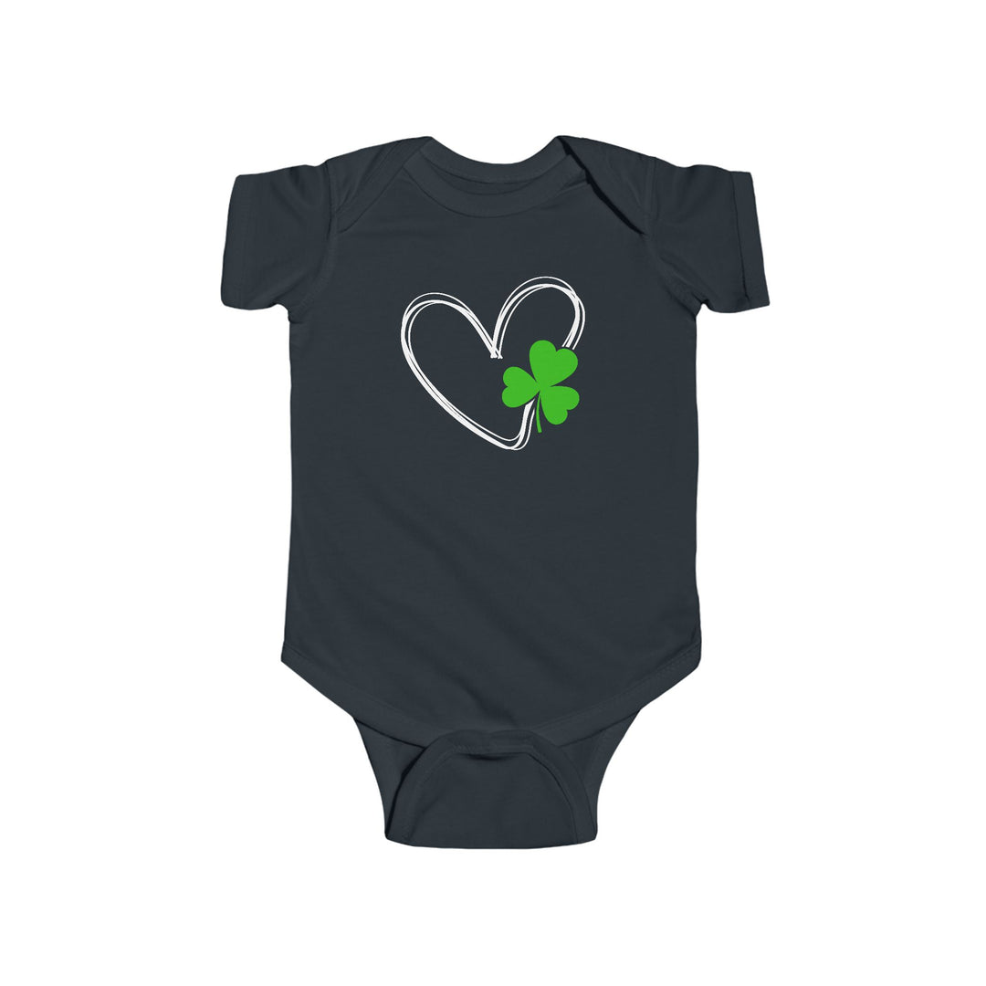 Heart & Clover - Infant Fine Jersey Bodysuit