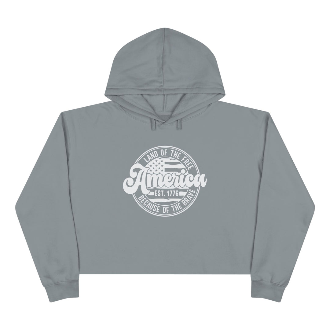 America 1776 - Crop Hoodie