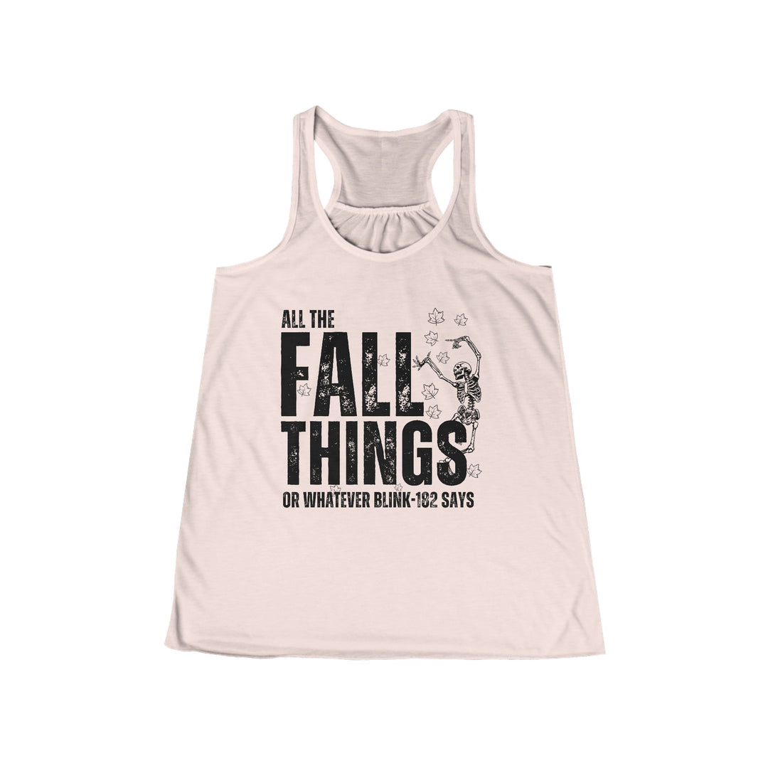 All The Fall Things - Women's Flowy Racerback Tank