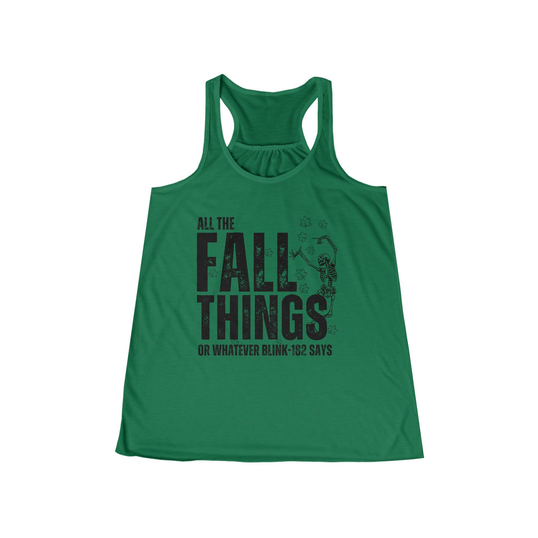 All The Fall Things - Women's Flowy Racerback Tank