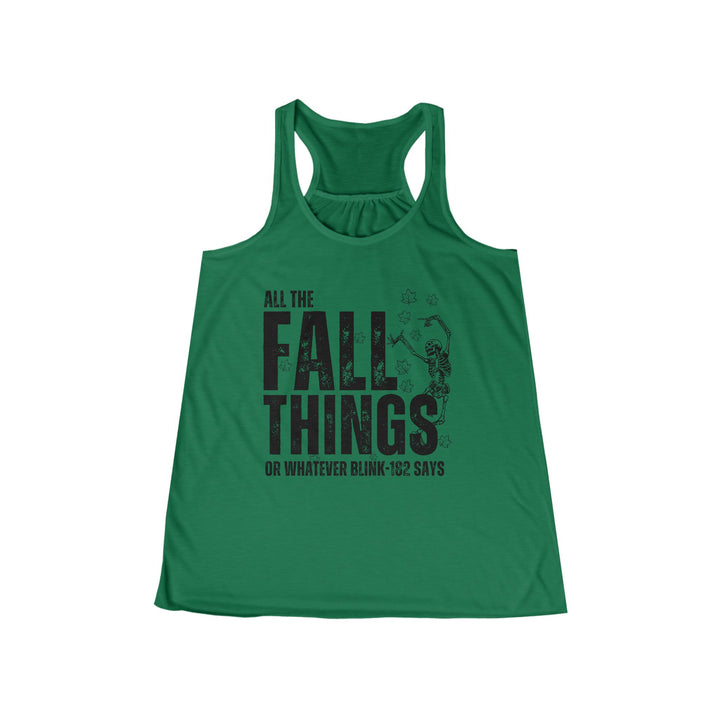 All The Fall Things - Women's Flowy Racerback Tank