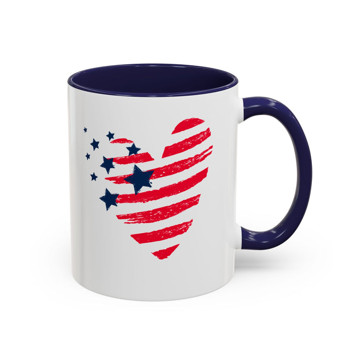 American Heart - Accent Coffee Mug (11, 15oz)