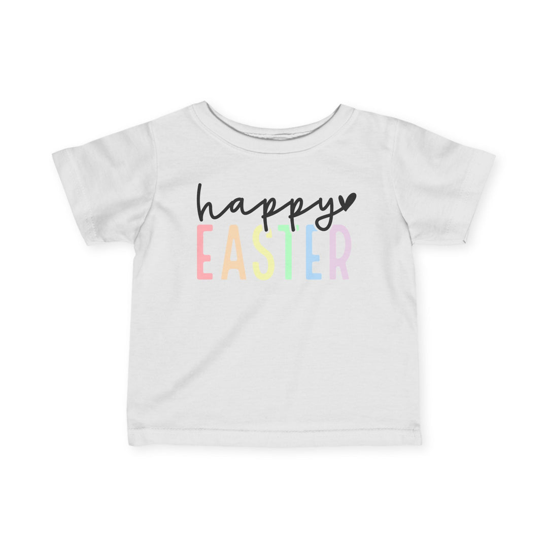 Pastel Happy Easter - Infant Fine Jersey Tee