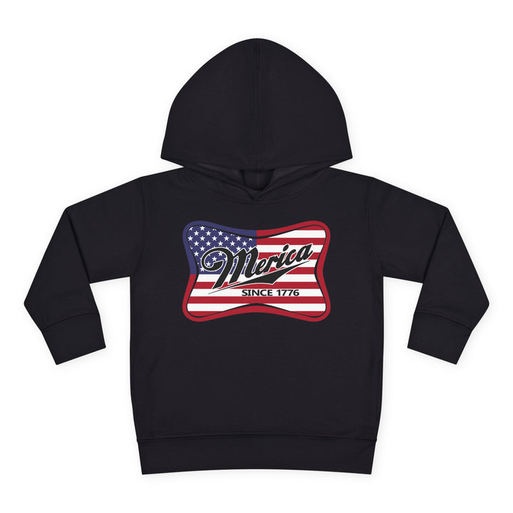 Merica - Toddler Pullover Fleece Hoodie