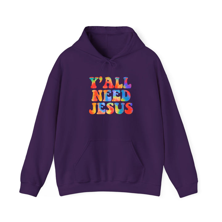 Y'All Need Jesus - Unisex Heavy Blend™ Hooded Sweatshirt