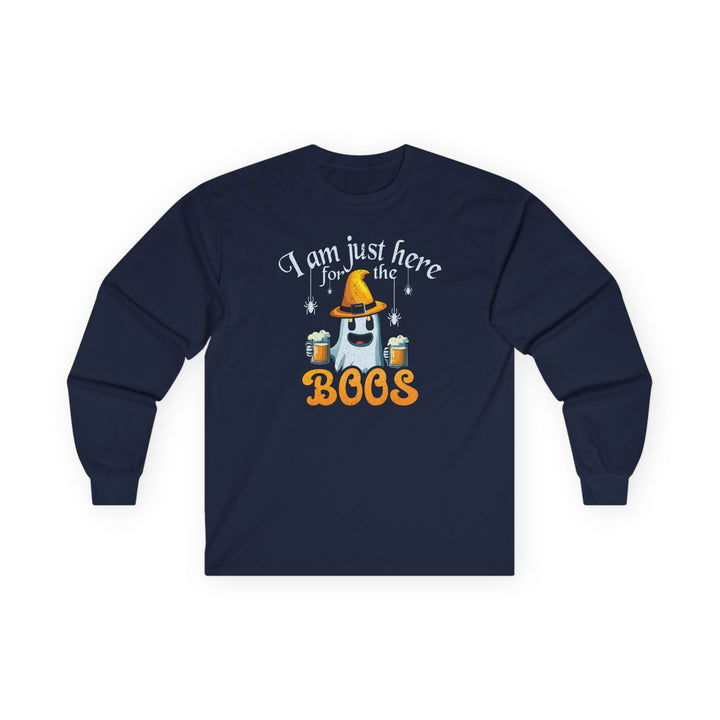 I'm Just Here For The Boos - Unisex Ultra Cotton Long Sleeve Tee