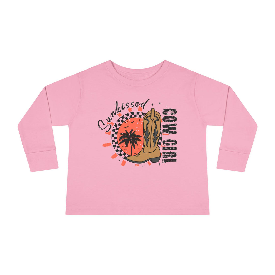 Sunkissed Cowgirl - Toddler Long Sleeve Tee