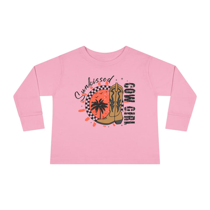 Sunkissed Cowgirl - Toddler Long Sleeve Tee