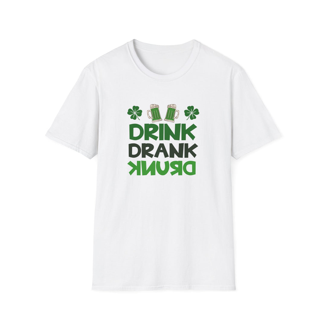 Drink Drank Drunk - Unisex Softstyle T-Shirt