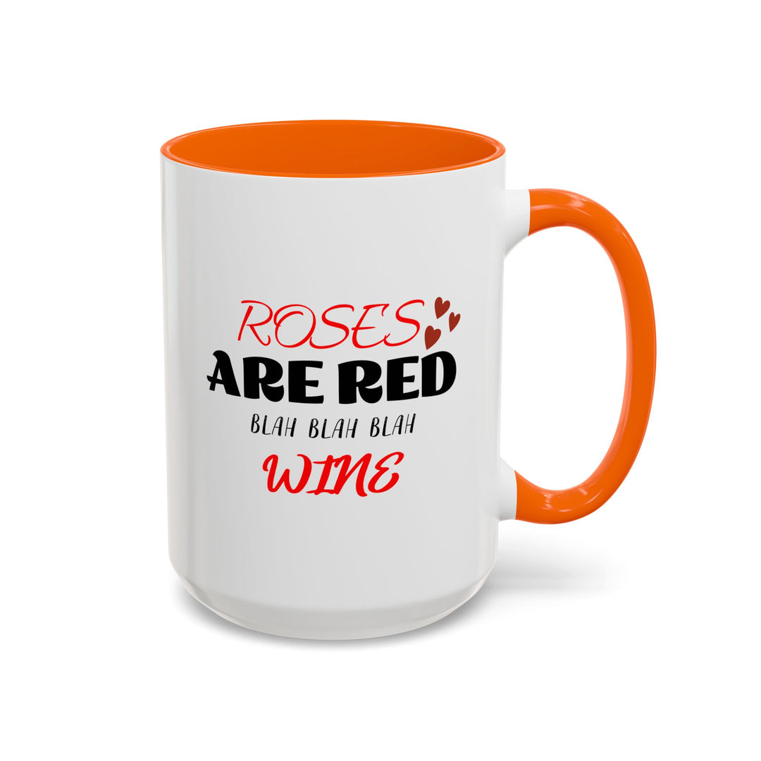 Blah Blah Blah Wine - Accent Coffee Mug (11, 15oz)