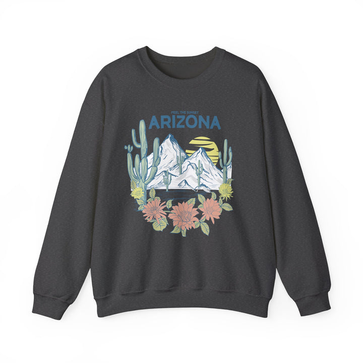 Feel The Sunset Arizona - Unisex Heavy Blend™ Crewneck Sweatshirt