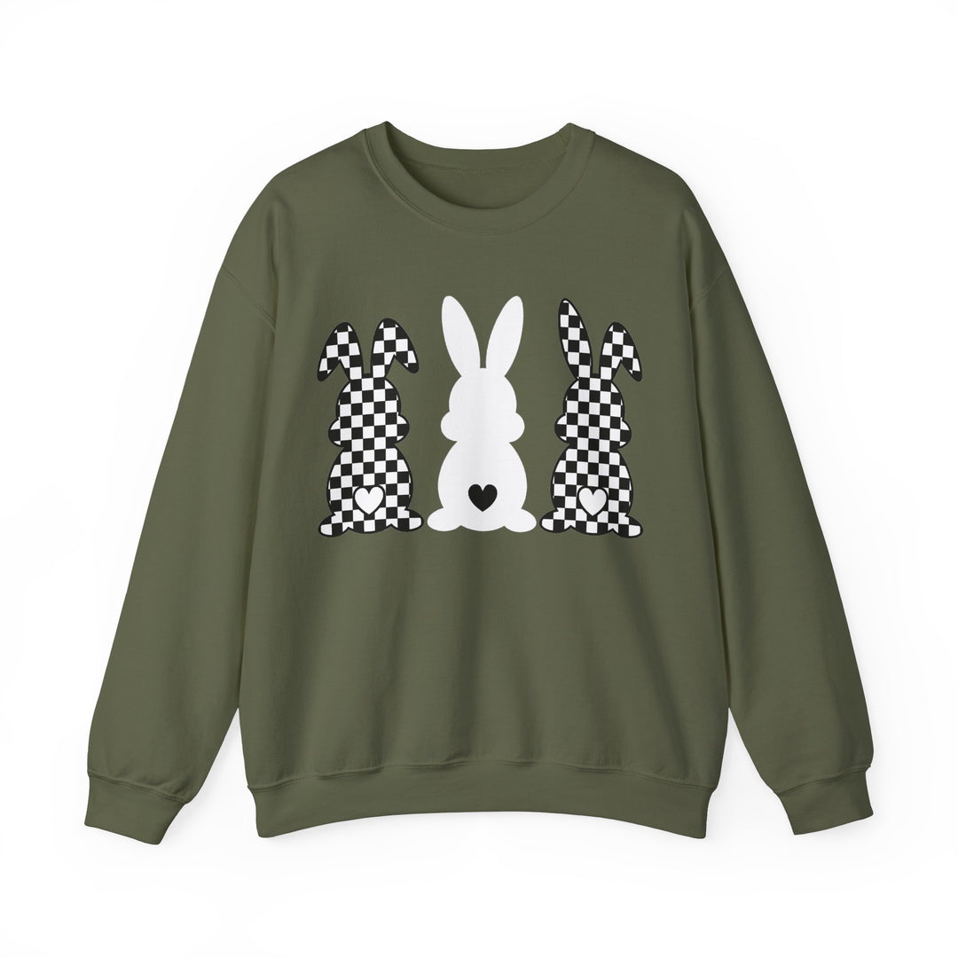 Heart Bunny - Unisex Heavy Blend™ Crewneck Sweatshirt