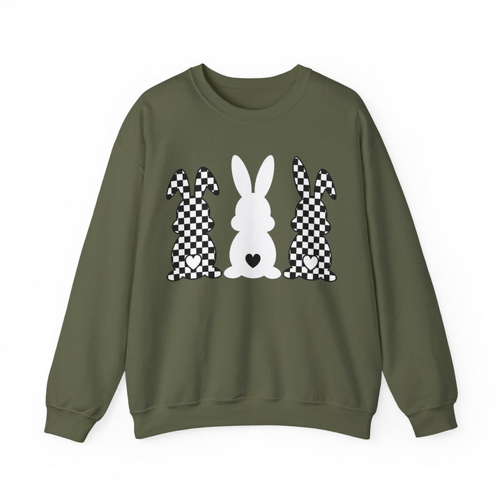 Heart Bunny - Unisex Heavy Blend™ Crewneck Sweatshirt