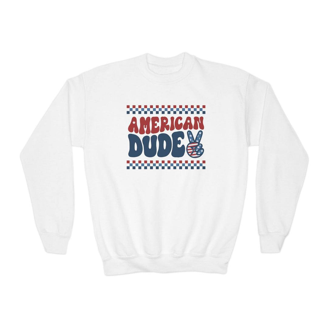 American Dude - Youth Crewneck Sweatshirt