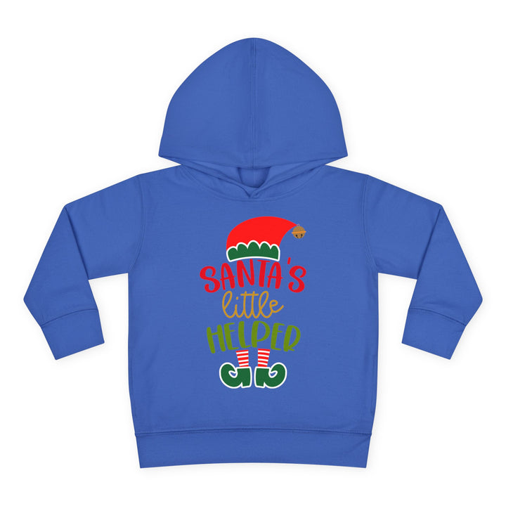 Santas Little Helper - Toddler Pullover Fleece Hoodie
