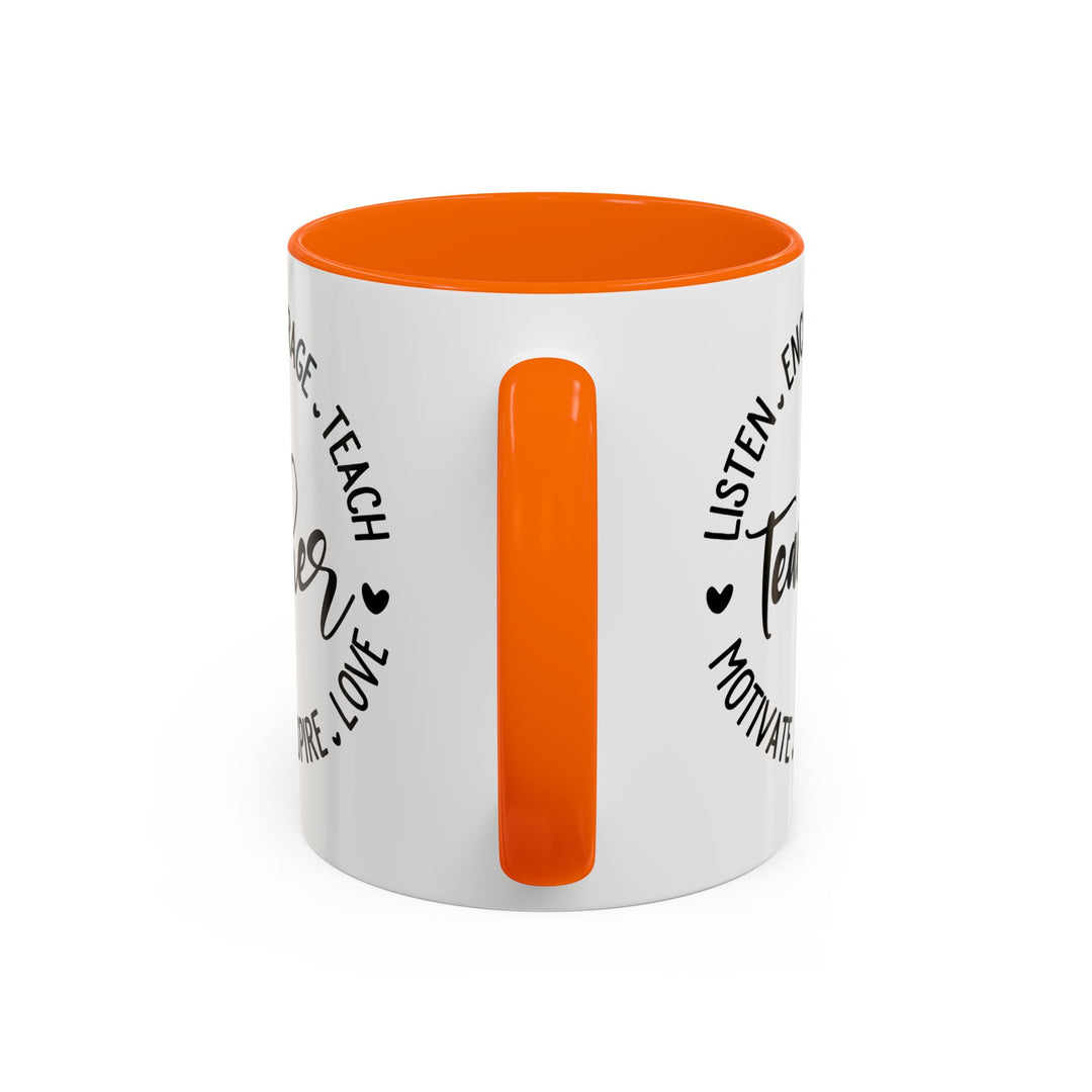 Teacher - Accent Coffee Mug (11, 15oz)