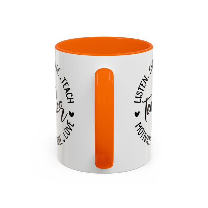 Teacher - Accent Coffee Mug (11, 15oz)