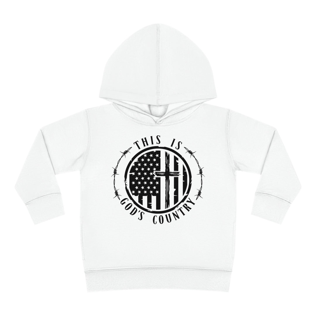 Gods Country - Toddler Pullover Fleece Hoodie