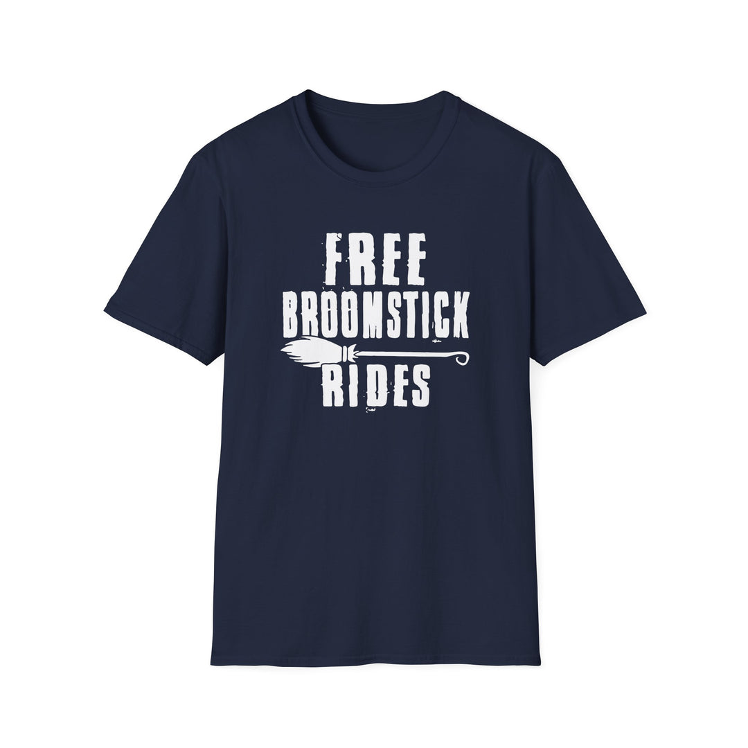 Free Broomstick Rides - Unisex Softstyle T-Shirt