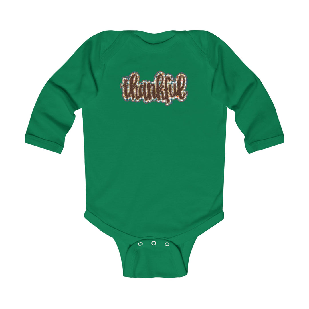 Thankful = Infant Long Sleeve Bodysuit