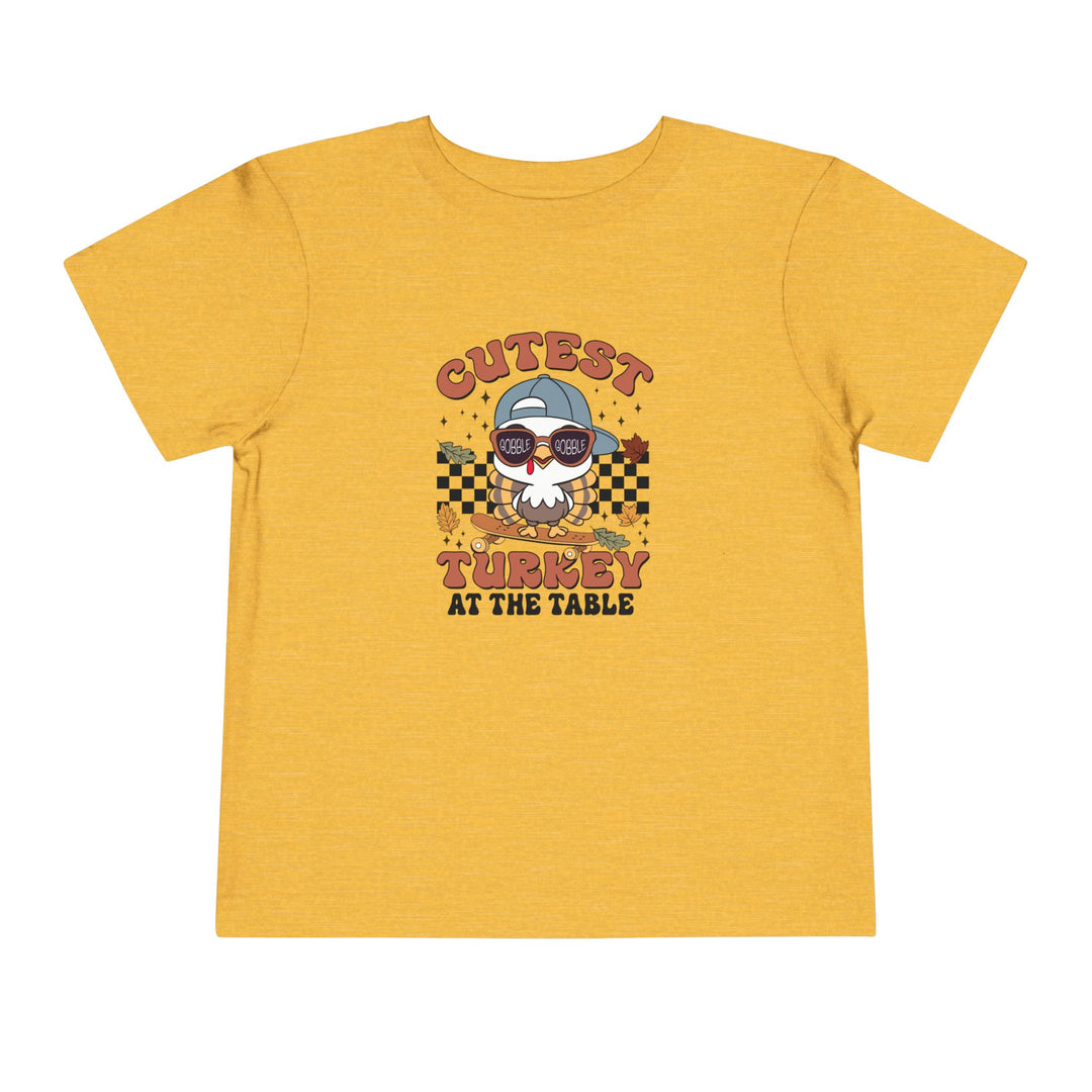 Cutest Turkey Boys - Toddler Short Sleeve Tee