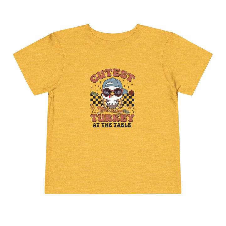 Cutest Turkey Boys - Toddler Short Sleeve Tee
