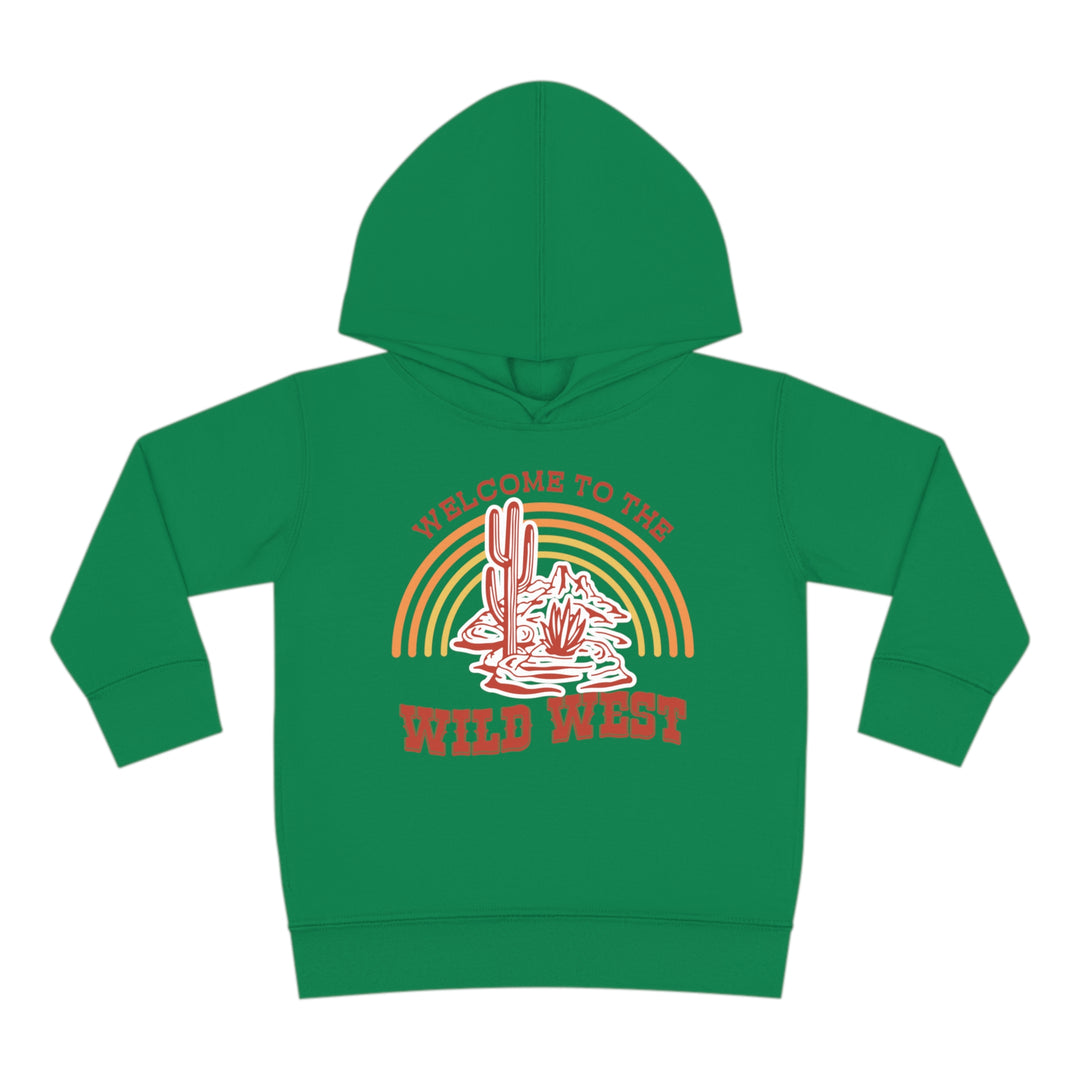 Wild West - Toddler Pullover Fleece Hoodie