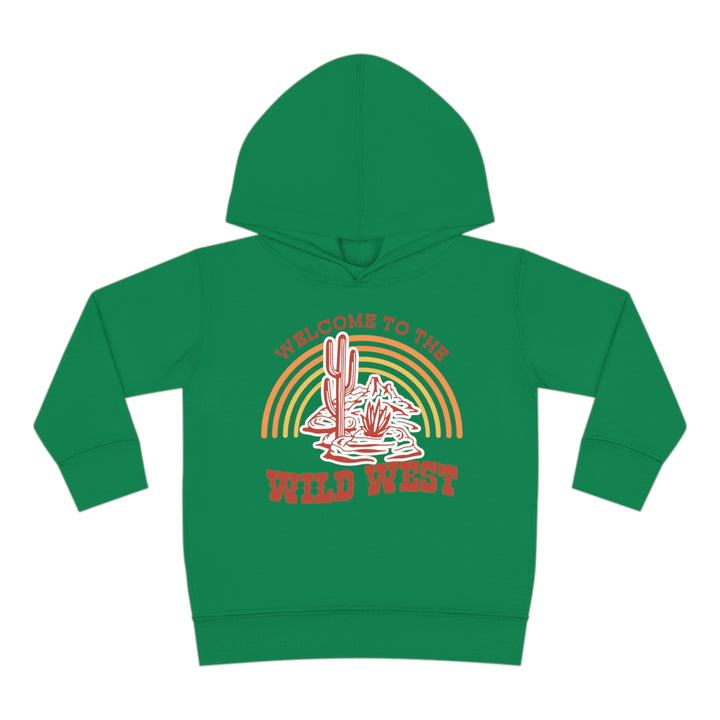 Wild West - Toddler Pullover Fleece Hoodie