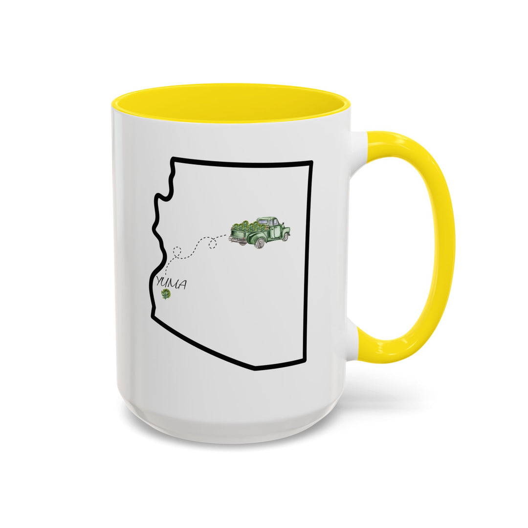 Yuma Lettuce Truck - Accent Coffee Mug (11, 15oz)