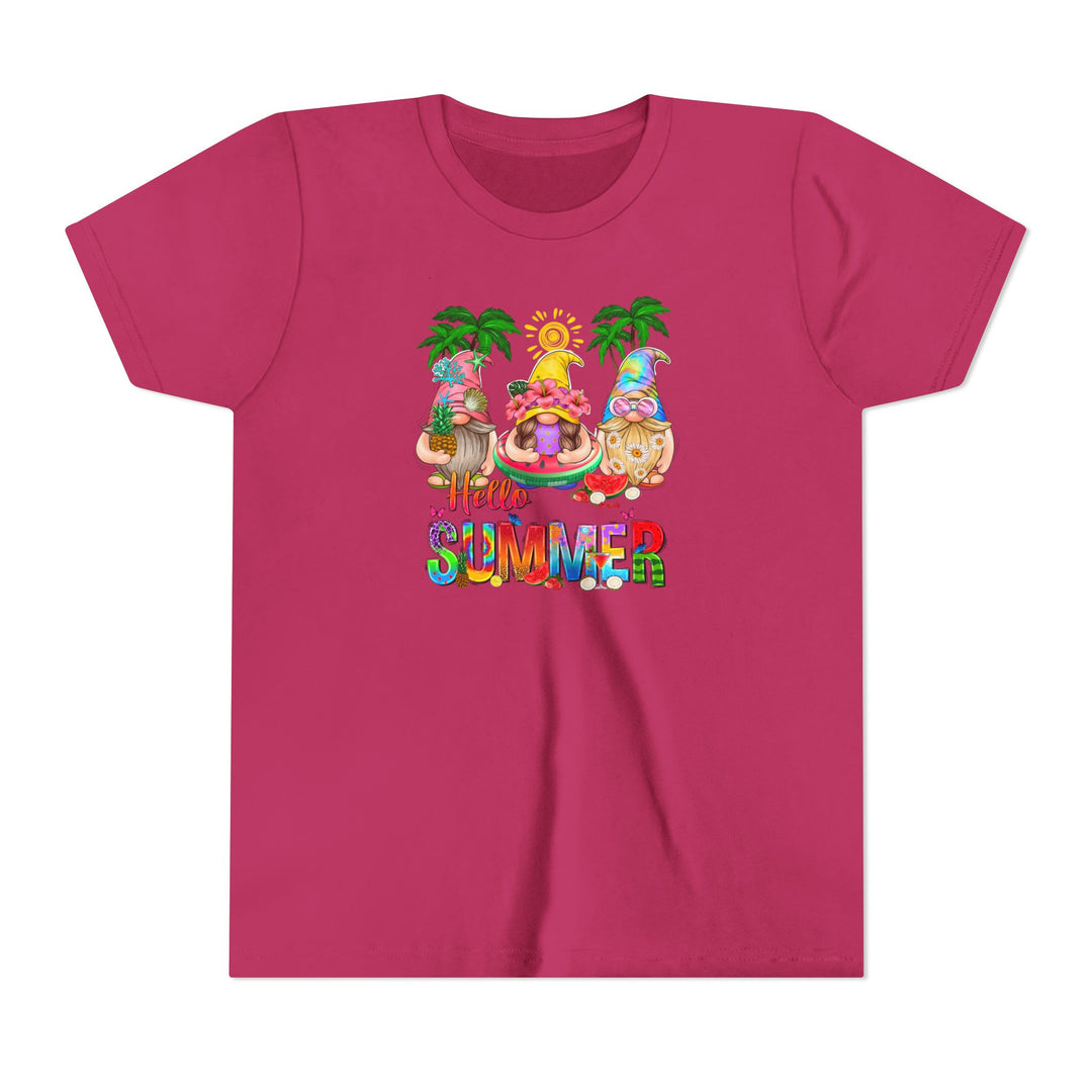 Summer Gnomes - Youth Short Sleeve Tee