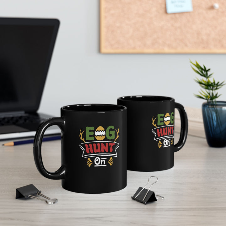 Egg Hunt - Black Mug (11oz, 15oz)
