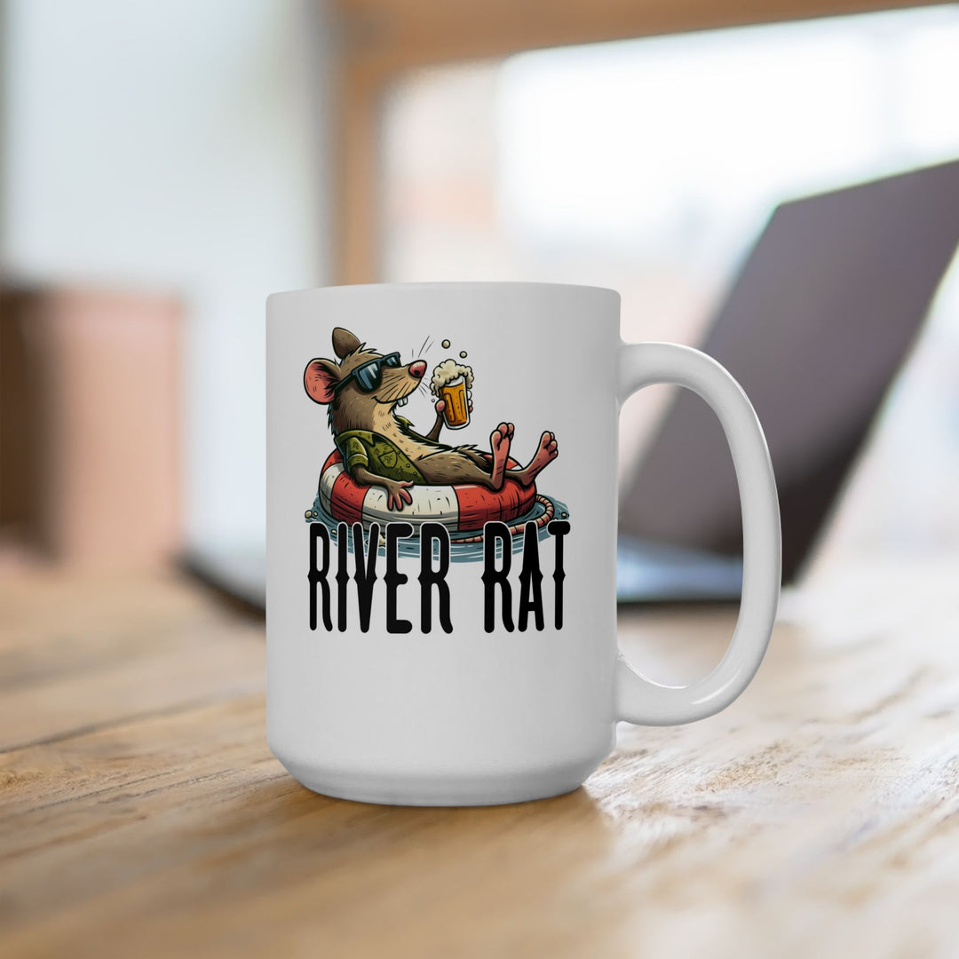 River Rat - Ceramic Mug, (11oz, 15oz)
