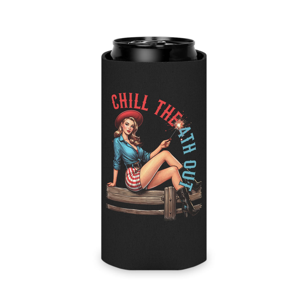 Chill The 4th Out - Can Cooler