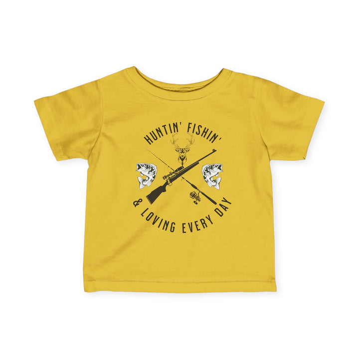 Huntin' Fishin' - Infant Fine Jersey Tee