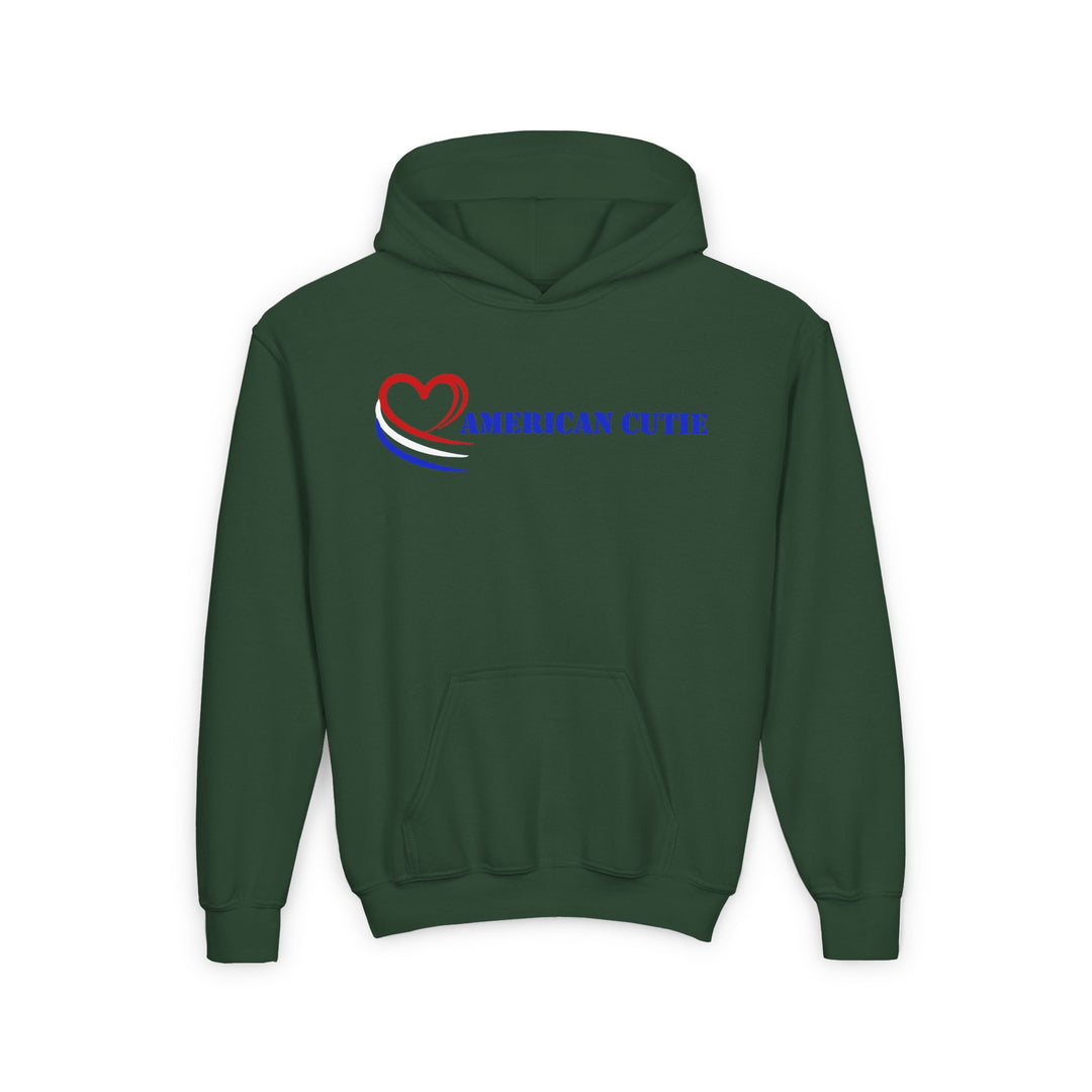 American Cutie - Youth Heavy Blend Hooded Sweatshirt