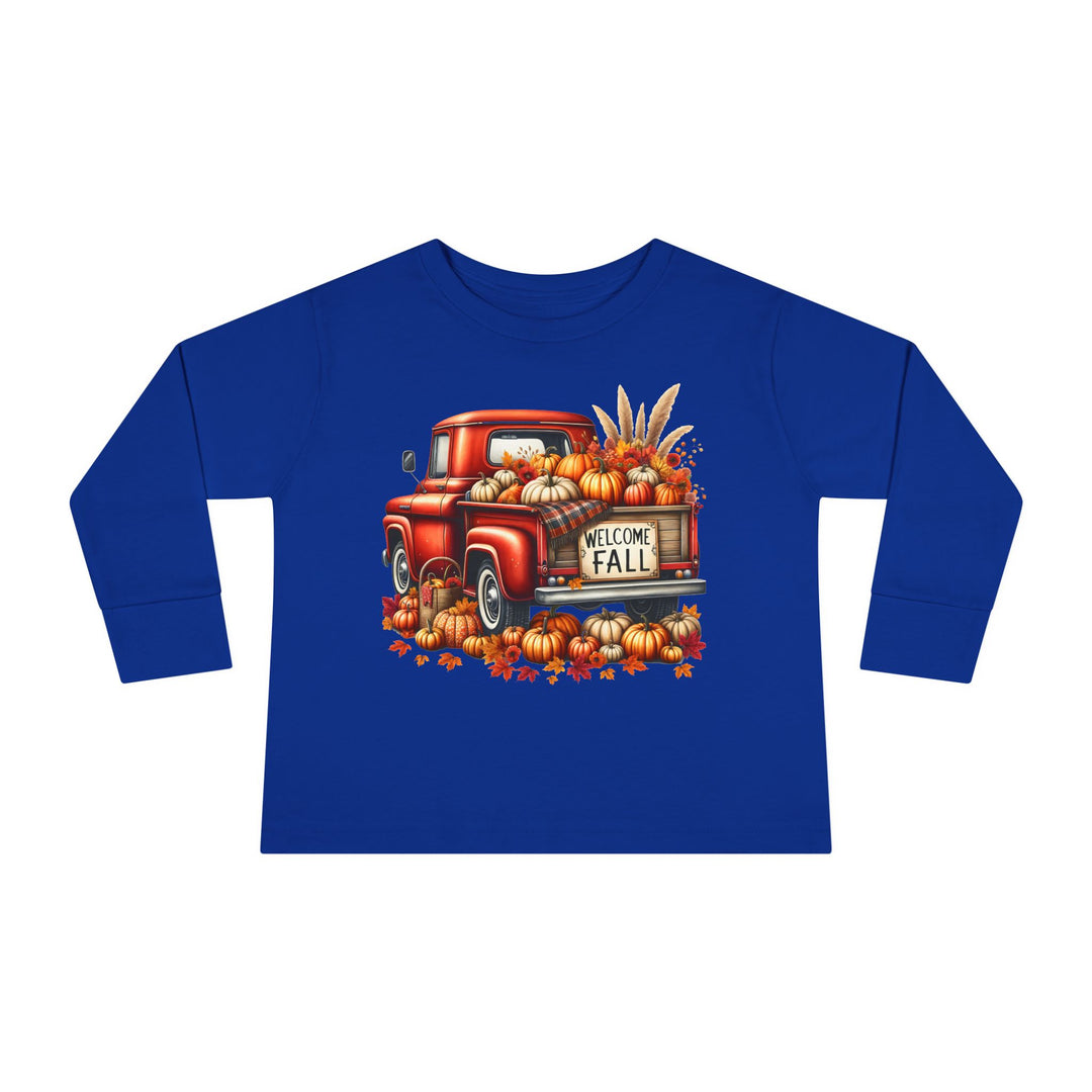 Welcome Fall - Toddler Long Sleeve Tee