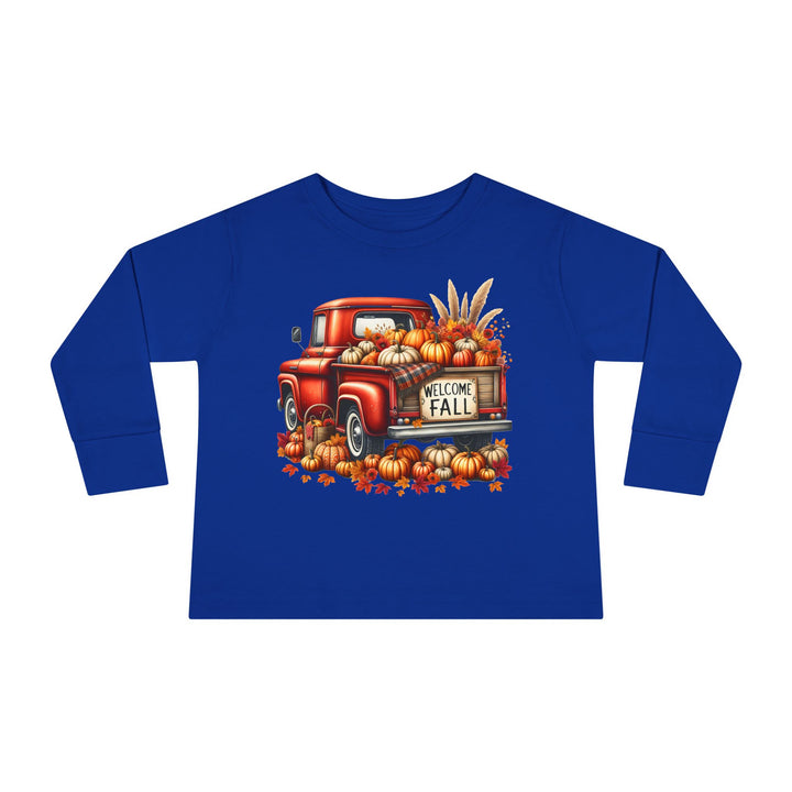 Welcome Fall - Toddler Long Sleeve Tee