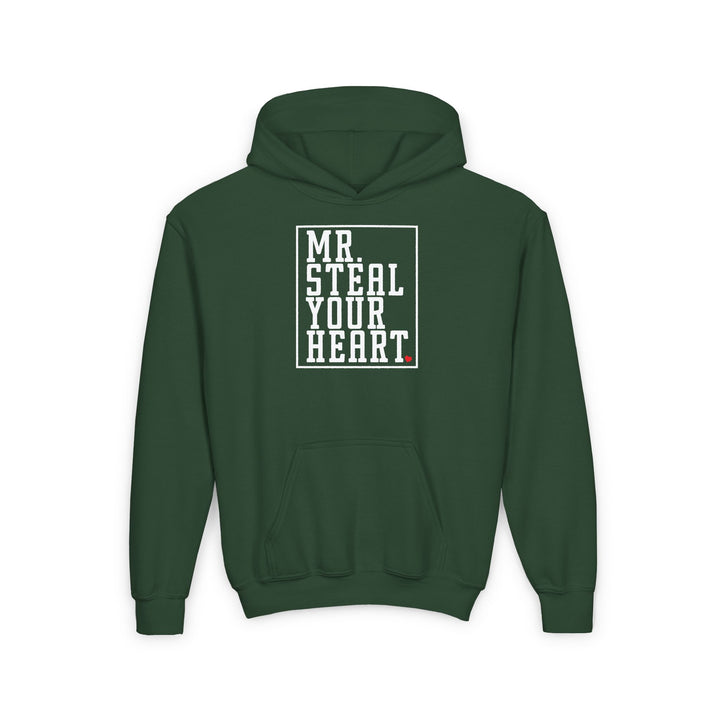 Mr. Steal Your Heart - Youth Heavy Blend Hooded Sweatshirt