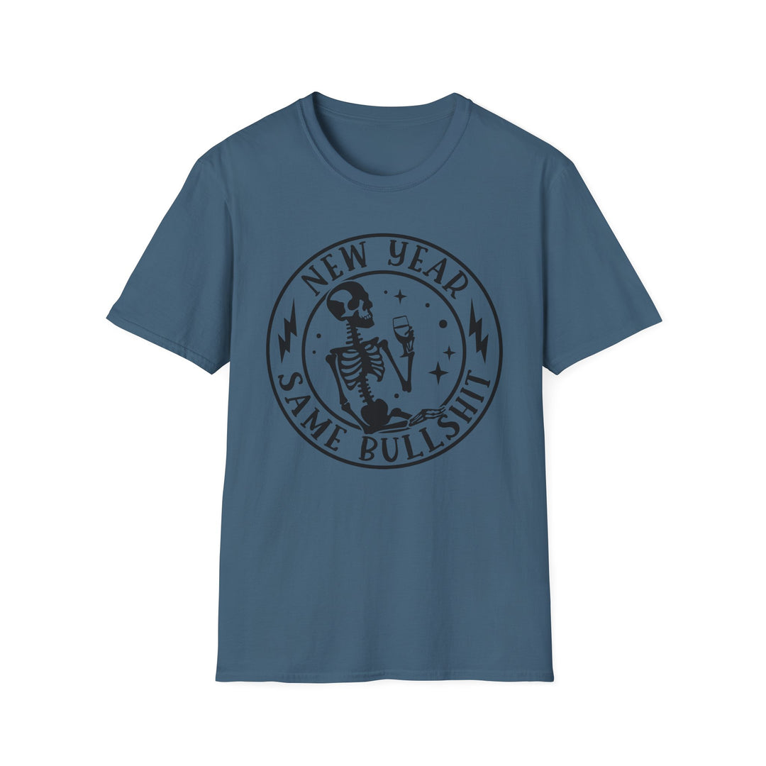 New Year Same Bullsh*t - Unisex Softstyle T-Shirt