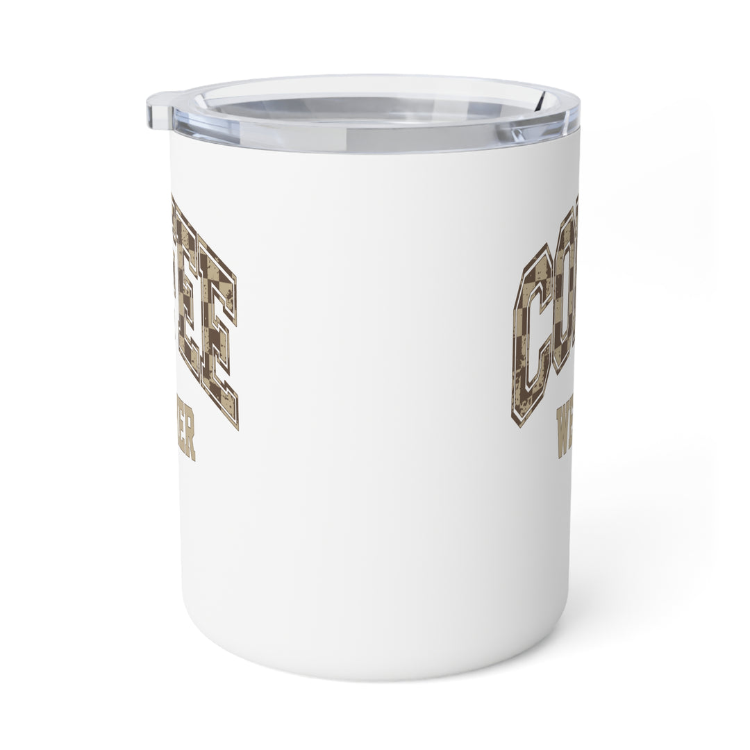 Coffee Weather - Insulated Coffee Mug, 10oz