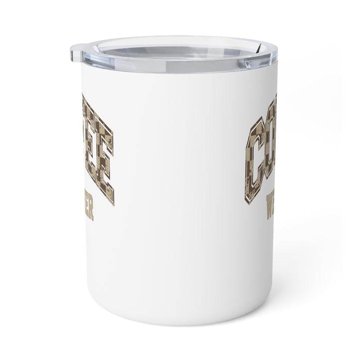 Coffee Weather - Insulated Coffee Mug, 10oz