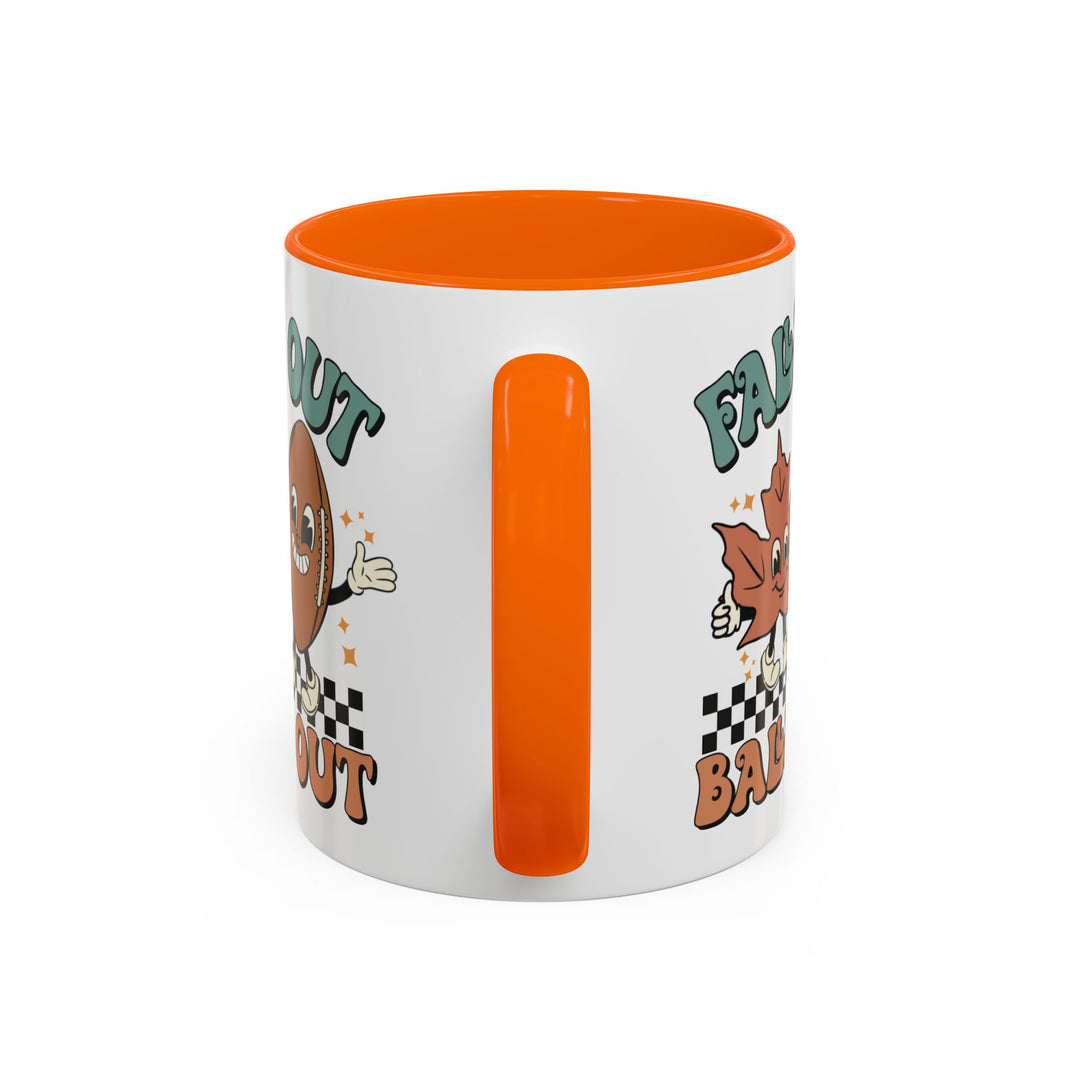 Falls Out Balls Out - Accent Coffee Mug (11, 15oz)