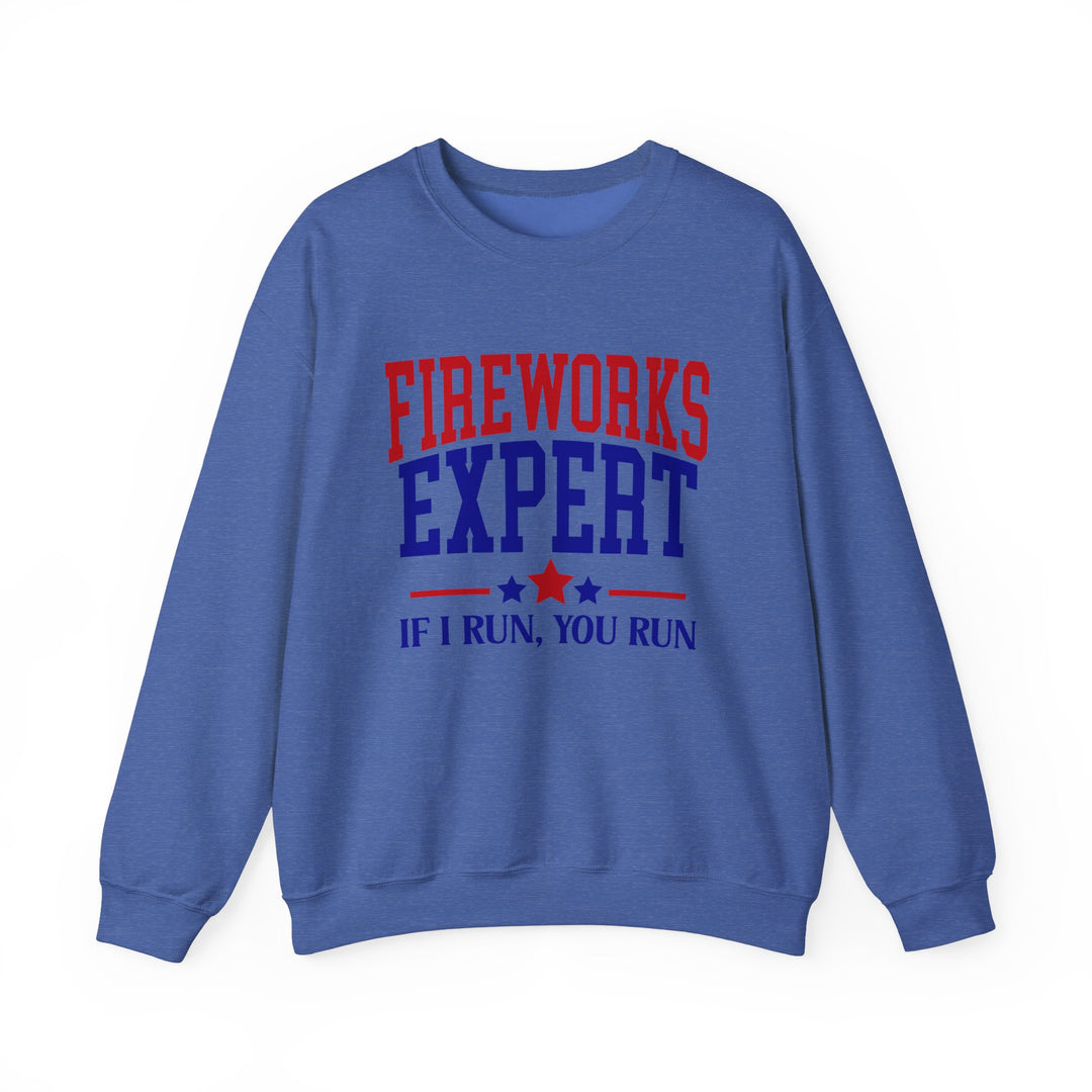 Fireworks Expert - Unisex Heavy Blend™ Crewneck Sweatshirt