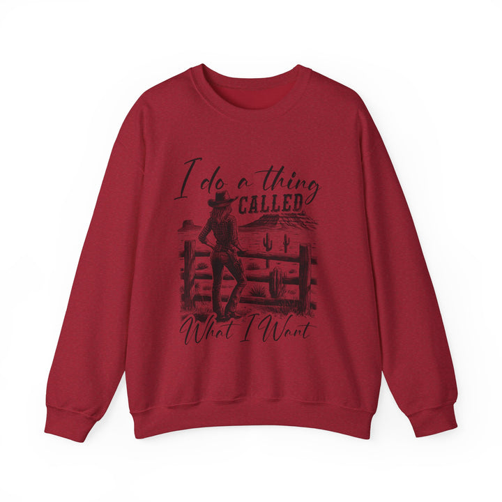 I Do A Thing Called - Unisex Heavy Blend™ Crewneck Sweatshirt