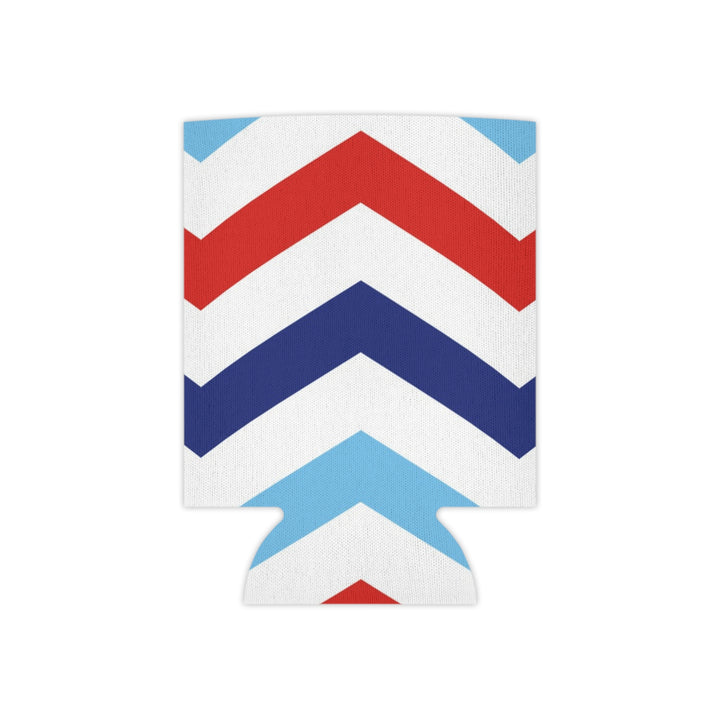 Patriotic Chevron - Can Cooler